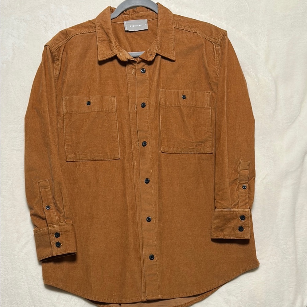 Everlane Corduroy Button-Up Shacket